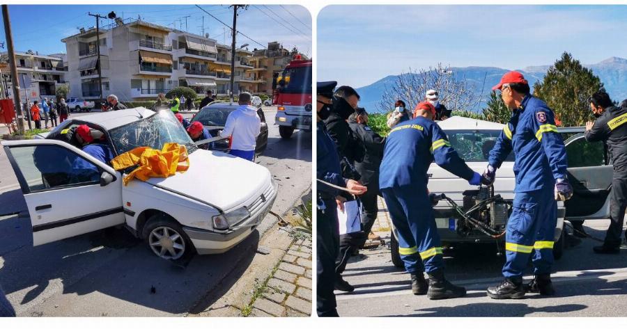 Ναύπλιο τροχαίο: Σοκαριστικό τροχαίο ατύχημα με ένα νεκρό – Σκληρές εικόνες από το ατύχημα