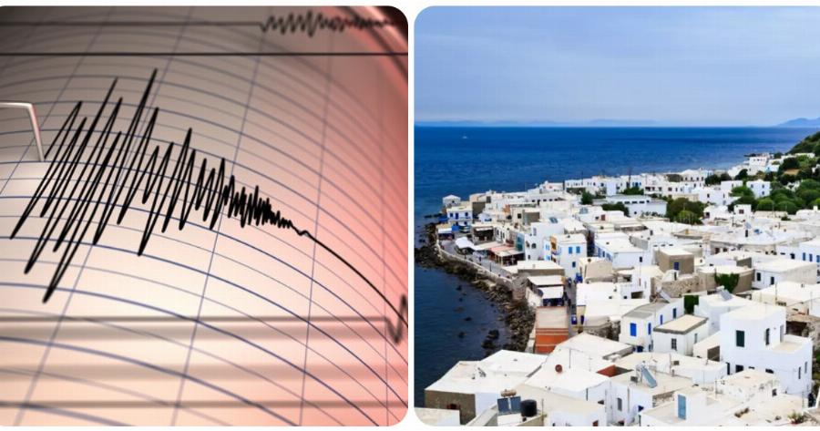 Νίσυρος: Ασθενής σεισμός 3 ρίχτερ 17 χιλιόμετρα βοριεοανατολικά του νησιού