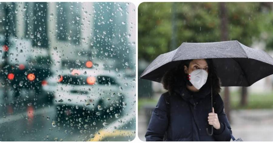 Πρόγνωση καιρού 10/3: Βροχές, καταιγίδες και χιόνια στα ορεινά – Αναλυτικά ο καιρός σήμερα