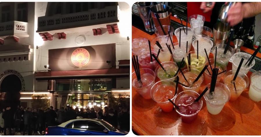 Θεσσαλονίκη : Σοκ με απίστευτο συνωστισμό για παραλαβή ποτών με take away