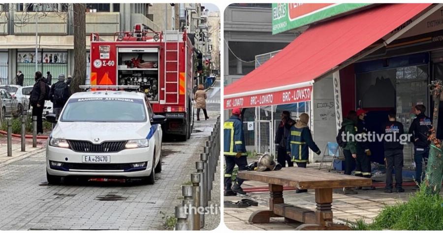 Θεσσαλονίκη έκρηξη: Έκρηξη σε συνεργείο αυτοκινήτων – 35χρονος στο νοσοκομείο ΑΧΕΠΑ