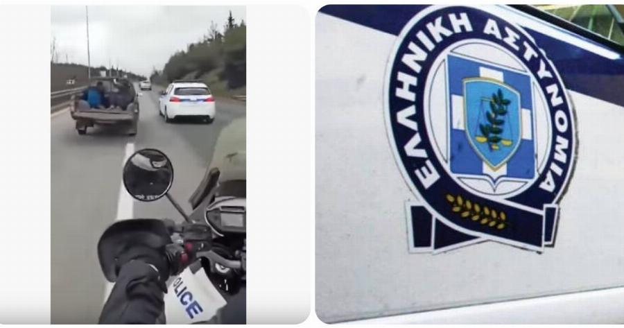 Θεσσαλονίκη καταδίωξη: Σοκαριστικό βίντεο με καταδίωξη ληστών από αστυνομικούς