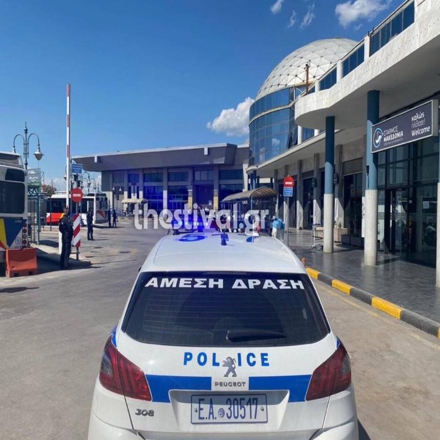 ΚΤΕΛ Μακεδονία: Συναγερμός με τηλεφώνημα για βόμβα – Εκκενώθηκε το κτίριο