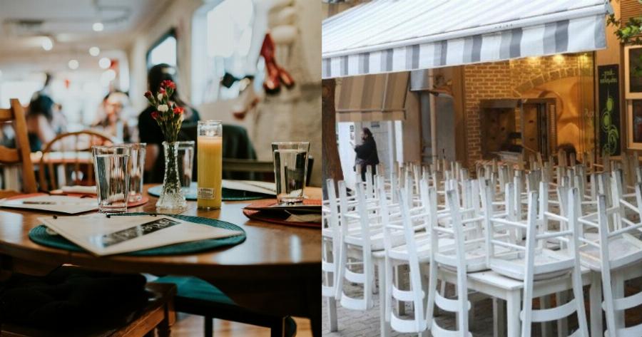 Άνοιγμα εστίασης: Άνοιγμα εστιατορίων, μπαρ και καφέ με τραπεζάκια έξω από τις 3 Μαΐου