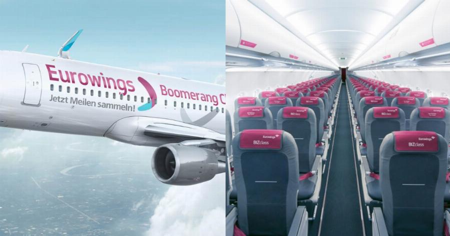 Eurowings: Νέες πτήσεις από Ντόρτμουντ προς Ηράκλειο και Καβάλα