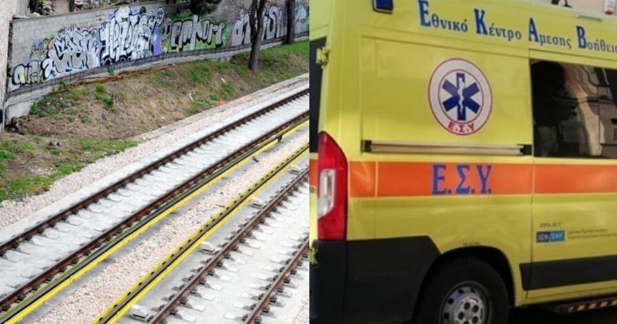 Φάληρο: Σοκ με άτομο που έπεσε στις ράγες του ηλεκτρικού