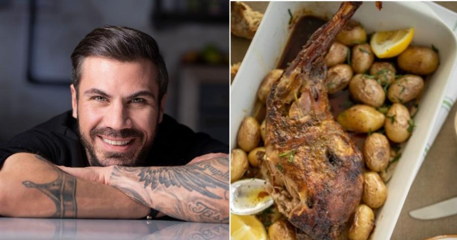 Καραμελωμένο μπούτι αρνιού: Η συνταγή του Άκη για όσους δεν ψήσουν