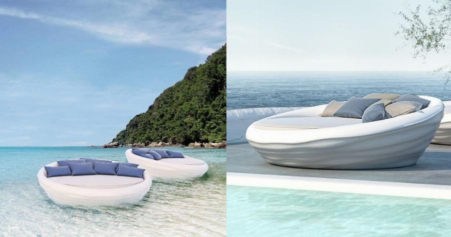 Είναι άνετος σαν καναπές σαλονιού, το κόστος του είναι ελάχιστο, επιπλέει άνετα στο νερό ακόμα και με κύμα και η είναι Ελληνικός