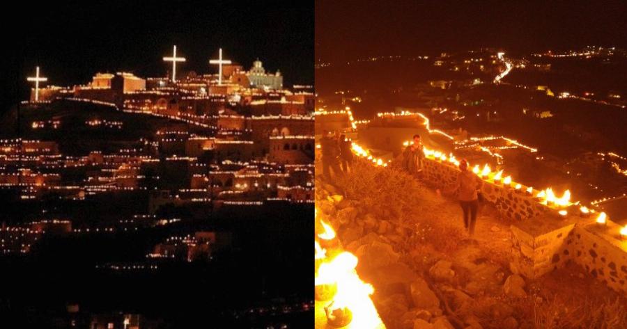 Επιτάφιος στη Σαντορίνη: Ο πιο όμορφος και ιδιαίτερος επιτάφιος της χώρας