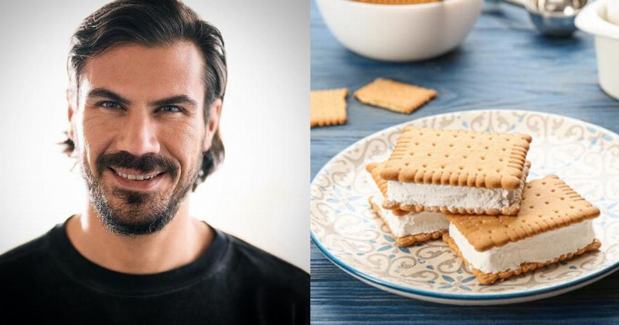 Παγωτό σάντουιτς του Άκη: Αυτό είναι το πιο εύκολο και νόστιμο παγωτό με μόλις 5 υλικά