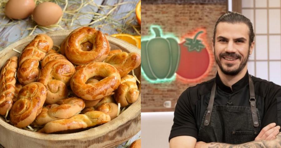 Πασχαλινά κουλουράκια: Το μυστικό του Άκη για τέλεια γεύση