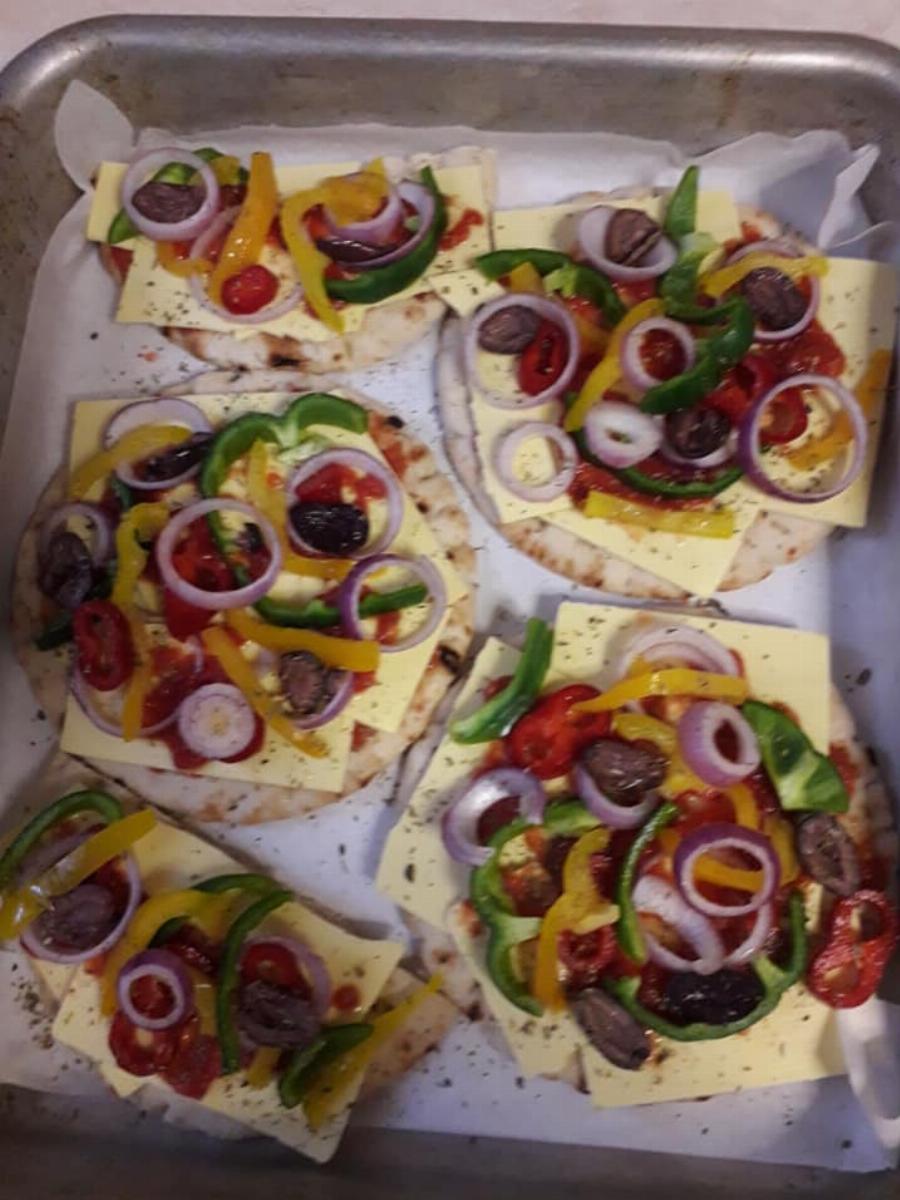 Νηστίσιμη πίτσα χωρίς λάδι για τη Μεγάλη Εβδομάδα