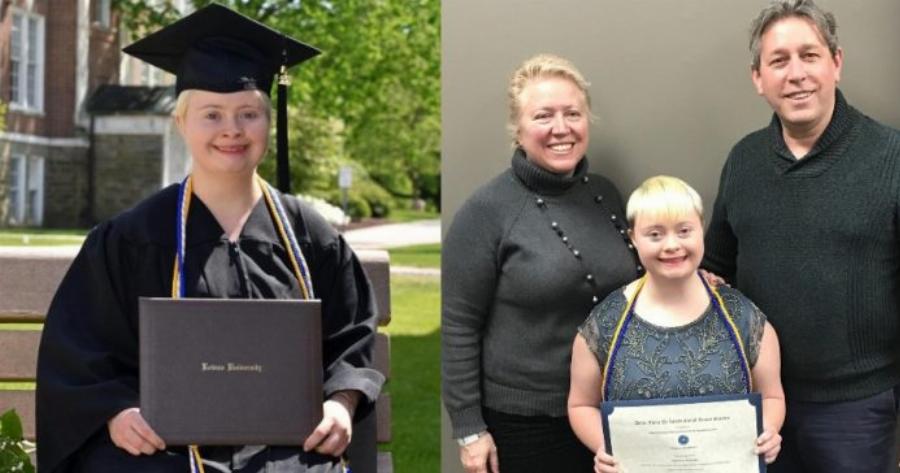 «Η Κόρη Μας Με Σύνδρομο Down Πήρε Το Πτυχίο Της Κι Εμείς Είμαστε Οι Πιο Περήφανοι Γονείς Στον Πλανήτη»