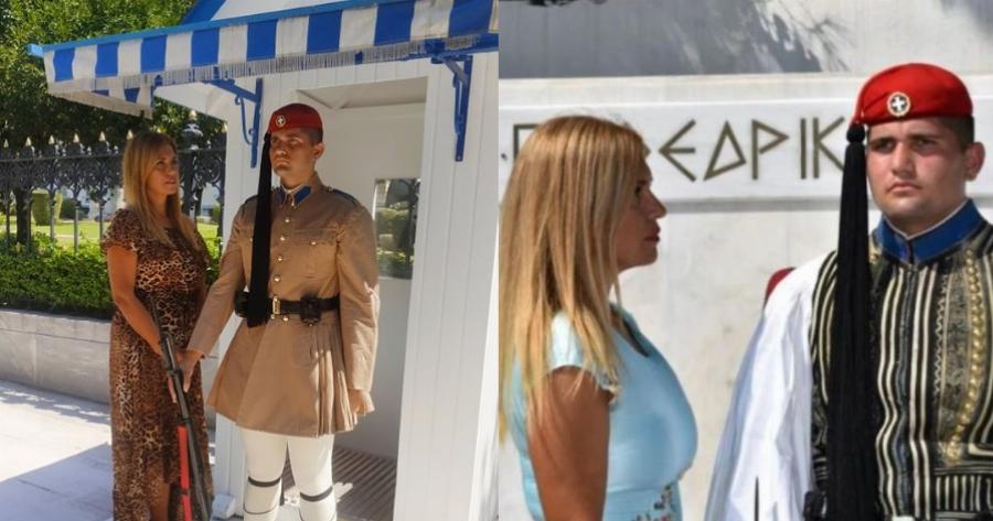 Αντωνία Μαρκογιαννάκη: Η περηφάνια της μάνας που καμαρώνει τον Εύζωνα γιο της