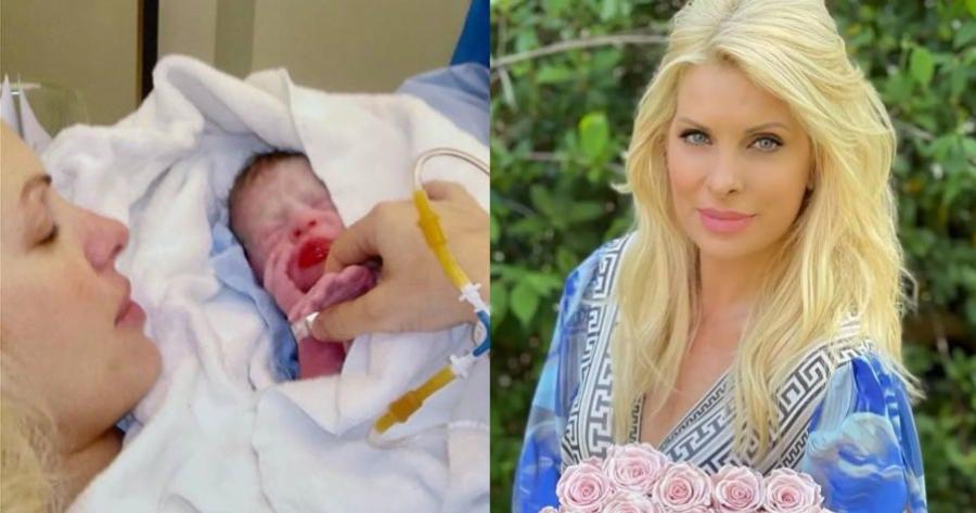 Ελένη Μενεγάκη: Η φωτογραφία από το μαιευτήριο και η έκπληξη που κανείς δεν περίμενε