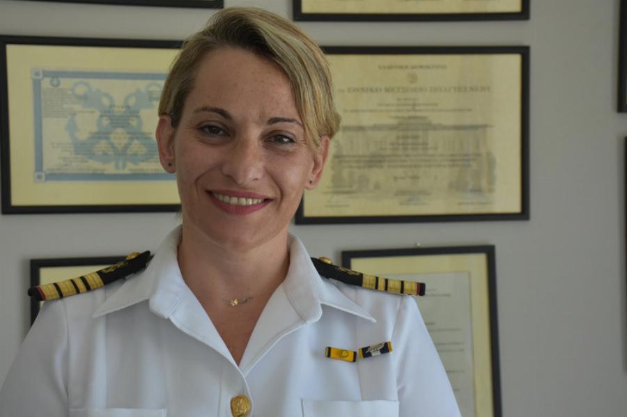 Ειρήνη Αργύρη : Η πρώτη γυναίκα στην ιστορία που έγινε κεντρική Λιμενάρχης στο Λιμενικό σώμα