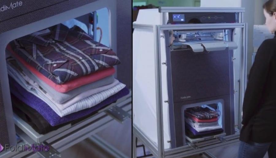 Έφτασε η αυσκευή που σιδερώνει και διπλώνει μόνη της τα ρούχα μετά το πλυντήριο