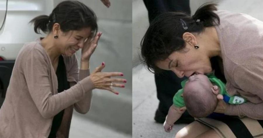 Φιλί της ζωής: 37χρονη το έδωσε στον 5 μηνών ανιψιό της και του έσωσε τελευταία στιγμή τη ζωή