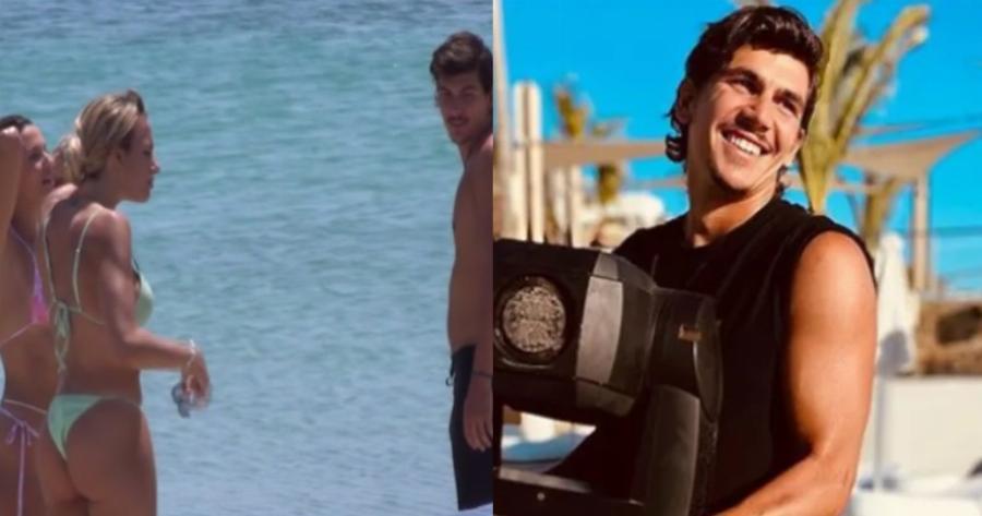Παύλος Γαλακτερός: Μετά το τέλος του Survivor, διακοπές με τα κορίτσια του στη Μύκονο