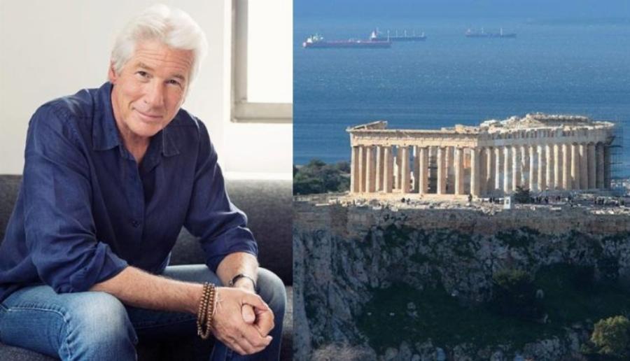 Ο Ρίτσαρντ Γκιρ αποθεώνει τη χώρα μας: «Ποιος μπορεί να μην αγαπά την Ελλάδα; Ολοι έχουμε 1 κομμάτι της εντός μας»