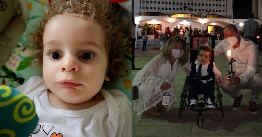 Ο Παναγιώτης Ραφαήλ, εύχεται από την εκκλησία χρόνια πολλά στους Έλληνες που τον βοήθησαν και συγκινεί όλη την Ελλάδα