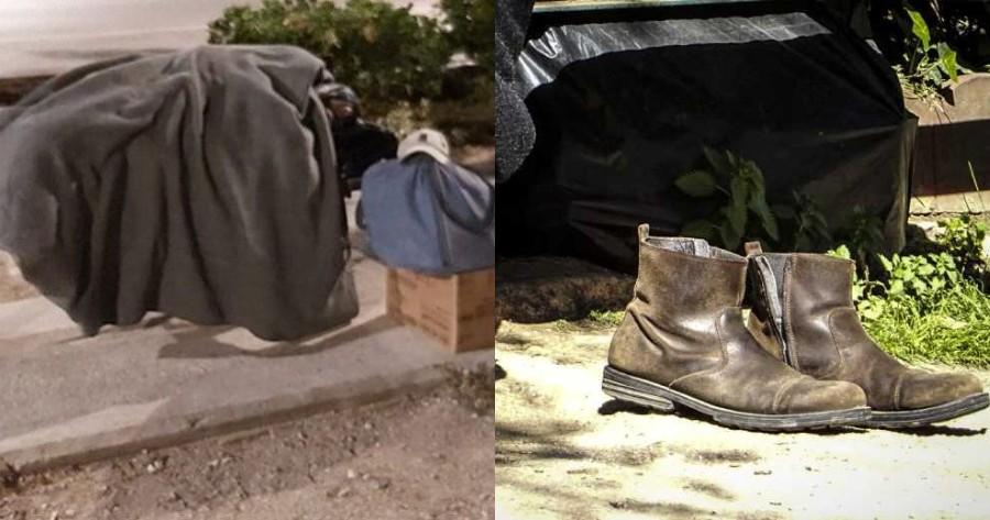 Ζευγάρι αστέγων Ελλήνων ζουν σε παγκάκι στην Μαρίνα Γλυφάδας, χωρίς σπίτι και δουλειά