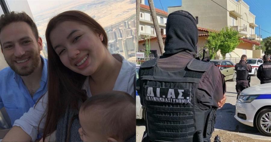 Γλυκά Νερά δολοφονία: Η τρυφερή φωτογραφία του αστυνομικού με το μωρό της Καρολάιν που ραγίζει καρδιές