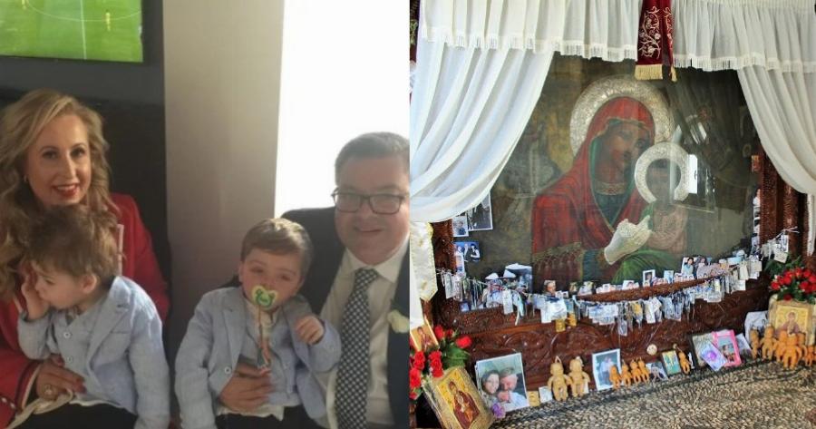 Ρόδος: Αυστραλοί απέκτησαν δίδυμα και εκπλήρωσαν το τάμα τους στην Παναγία Τσαμπίκα, κρατώντας την υπόσχεσή τους