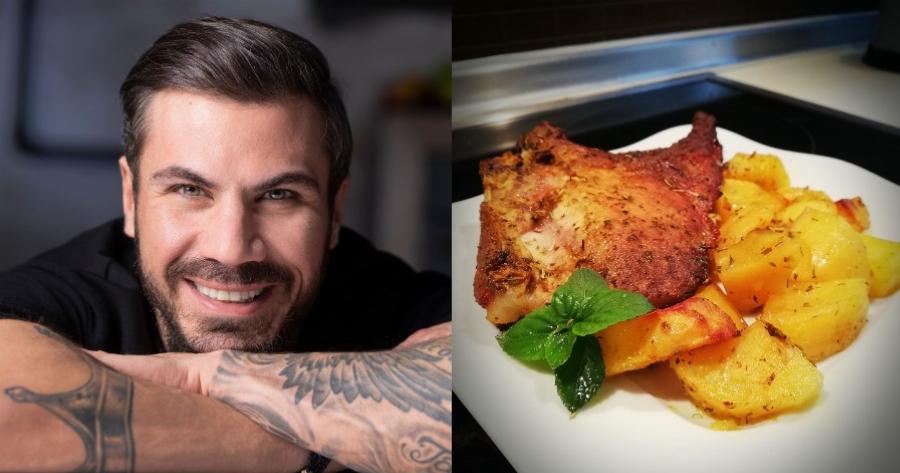 Λεμονάτες μπριζόλες: Το μυστικό του Άκη Πετρετζίκη για μαλακό και λεμονάτο κρέας στο φούρνο
