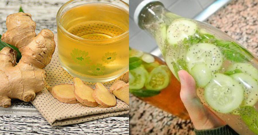 Νερό με τζίντζερ: Υγιεινό ρόφημα για άμεσο κάψιμο λίπους σε γοφούς, μηρούς και μέσα