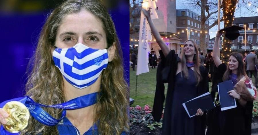 Άννα Ντουντουνάκη: Η απόφοιτος της Νομικής από τα Χανιά που κατέκτησε την Ευρώπη στην κολύμβηση