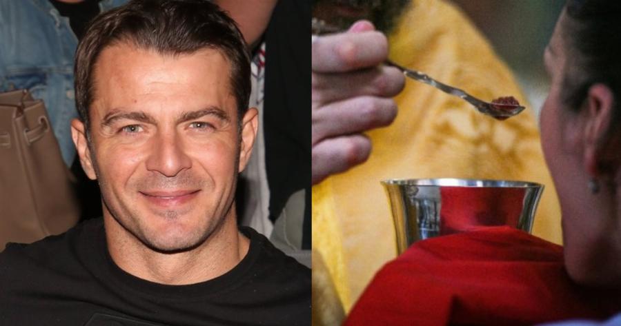 Γιώργος Αγγελόπουλος για Θεία Κοινωνία: «Θα πήγαινα να μεταλάβω. Δεν με φοβίζει η πανδημία, έχω φόβο Θεού»