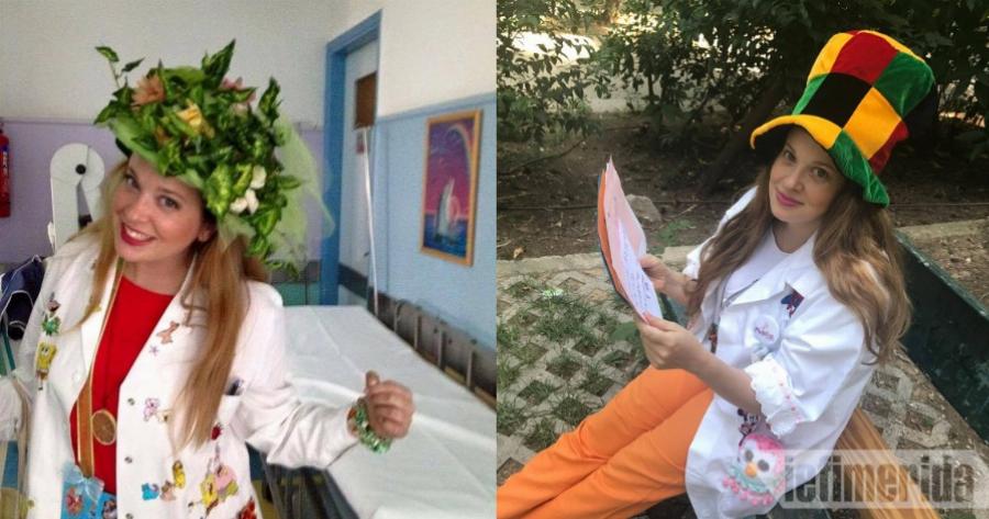 Μελένια: Η μοναδική γιατρός κλόουν στην Ελλάδα που έχει σκοπό να κάνει τα άρρωστα παιδιά να χαμογελούν