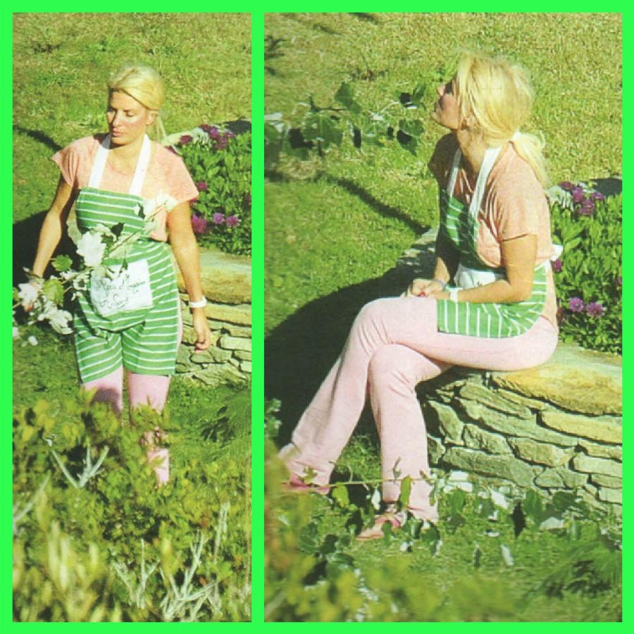 Ελένη Μενεγάκη: Το σπίτι παλάτι στην Άνδρο, η παραμυθένια αυλή και η πανέμορφη φάρμα της