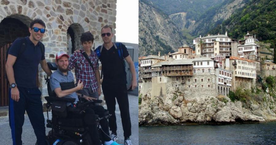 Άγιο Όρος: Ποδοσφαιριστής που έμεινε ανάπηρος , βαφτίστηκε Ορθόδοξος