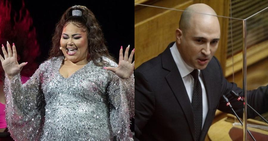 Μπογδάνος για τραγουδίστρια Μάλτας: «Με ενοχλεί ότι προβάλλει τα 80 κιλά παραπάνω»