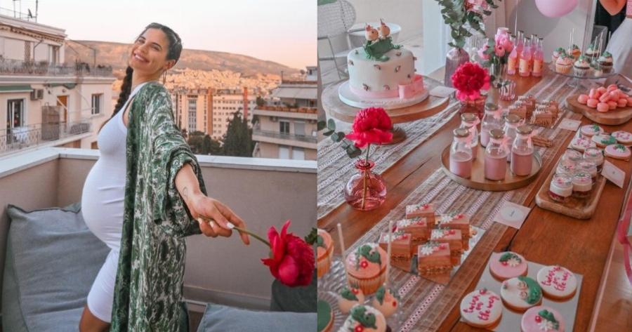 Χριστίνα Μπόμπα: Baby shower – Έκπληξη από τις φίλες της, λίγο πριν γίνει μητέρα για πρώτη φορά