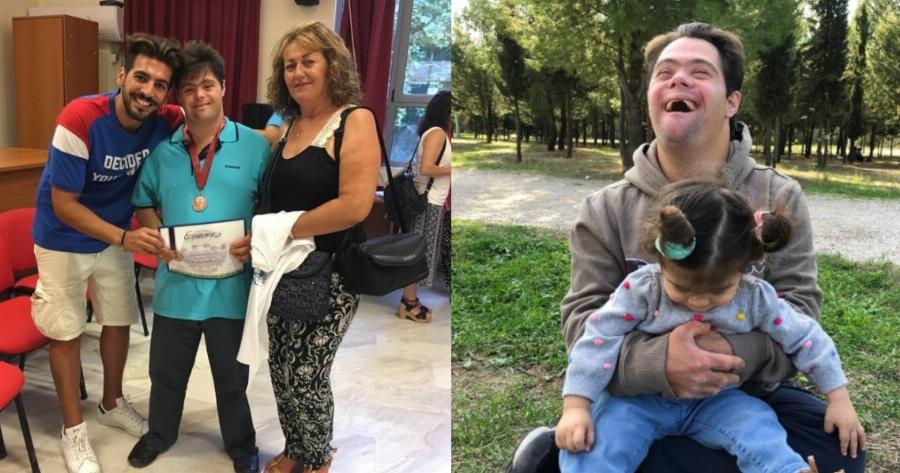 «Είμαι περήφανος για τον αδερφό μου»: Ο Νίκος μιλάει για τον Γιώργο, που πάσχει από σύνδρομο Down
