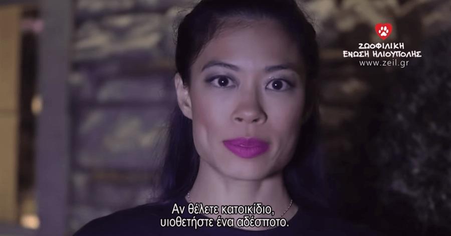 Η Βανέσσα Μέι κάνει εκστρατεία για τα αδέσποτα της Ελλάδας και συγκινεί