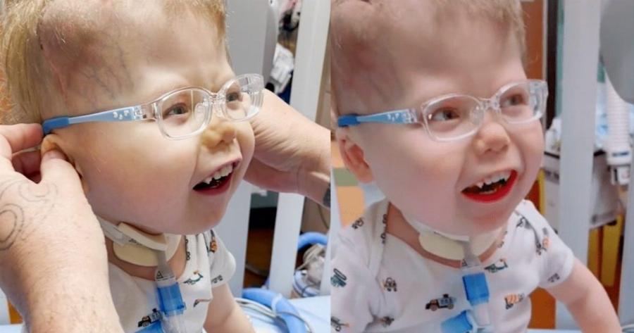 Αγοράκι με περιορισμένη όραση βλέπει για 1η φορά τους γονείς του και η αντίδρασή του είναι μοναδική