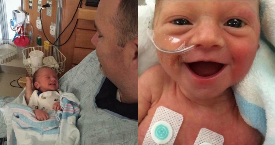 Πρόωρα μωράκια χαμογελούν γιατί βγήκαν νικητές