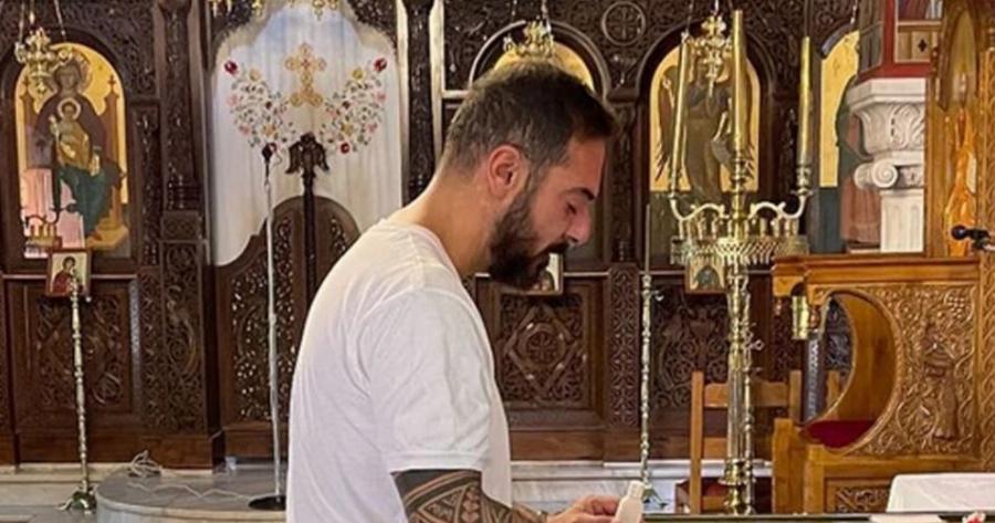 Τριαντάφυλλος: Προσκύνησε τον Άγιο Εφραίμ – «6 μήνες με βοήθησες να ανταπεξέλθω»