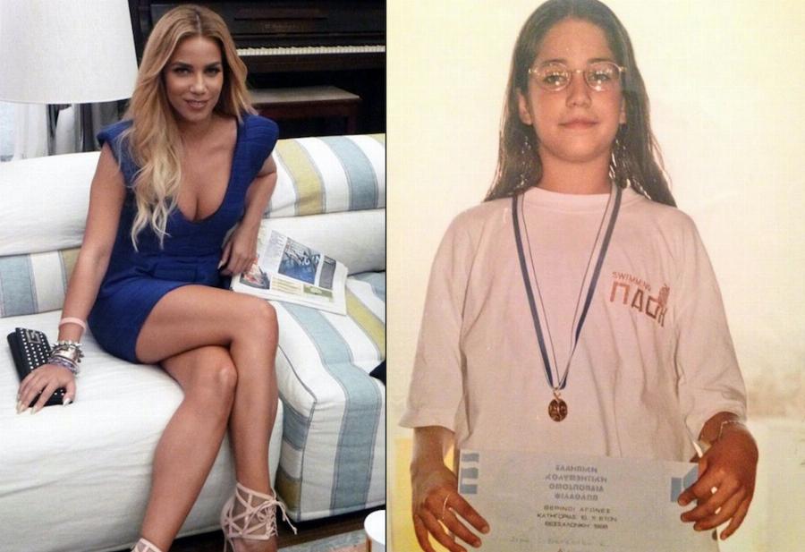 Μεταμορφώθηκαν σε πριγκίπισσες: 7 διάσημες Ελληνίδες που έγιναν πανέμορφες με τα χρόνια