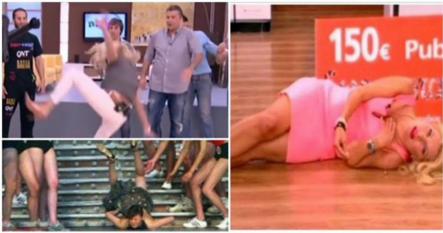 Οι αξέχαστες τούμπες στην ελληνική τηλεόραση σε ζωντανή μετάδοση, που έγραψαν ιστορία