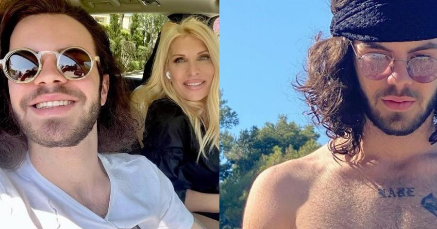 Άγγελος Λάτσιος: Πανικός στο Instagram με τη γυμνή φωτογραφία που ανέβασε ο γιος της Ελένης Μενεγάκη