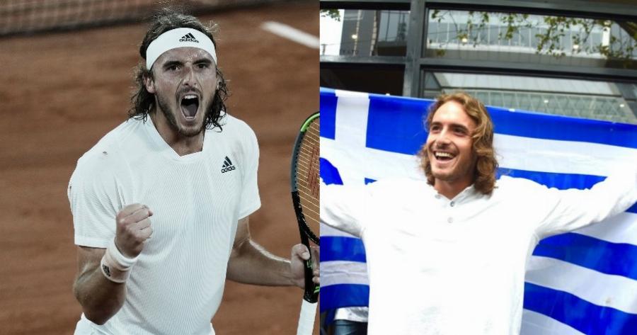 Στέφανος Τσιτσιπάς: Έγραψε ιστορία! Πέρασε στον τελικό του Ρολάν Γκαρός νικώντας 3-2 σετ – Ο πρώτος Έλληνας που το καταφέρνει