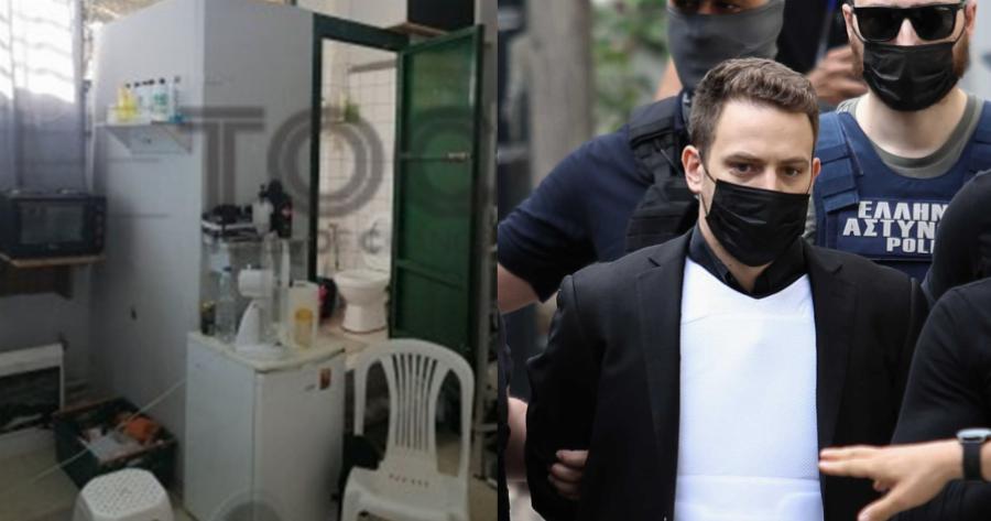 Γλυκά Νερά: Αυτό είναι το VIP κελί του συζυγοκτόνου στον Κορυδαλλό – «Σαν να είναι σπίτι του»