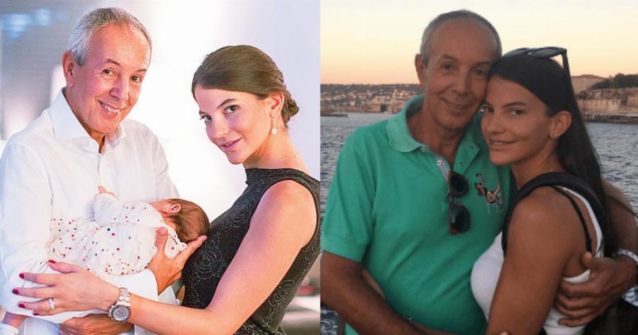 Γιάννης Κούστας – Δήμητρα Μέρμηγκα: Το love story του 65χρονου εφοπλιστή με την 29χρονη, ο γάμος και η βάφτιση της κόρης τους