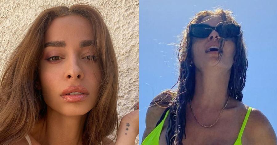 Ελένη Φουρέιρα: Οι διακοπές της, το πράσινο μπικίνι και οι πόζες της στο φουσκωτό