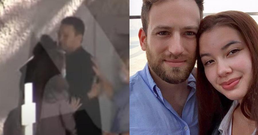 Οι αγκαλιές και τα κλάματα του πιλότου στο μνημόσυνο της Καρολάιν, λίγο πριν μεταφερθεί στη ΓΑΔΑ